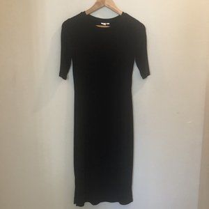 GAP Ribbed midi dress